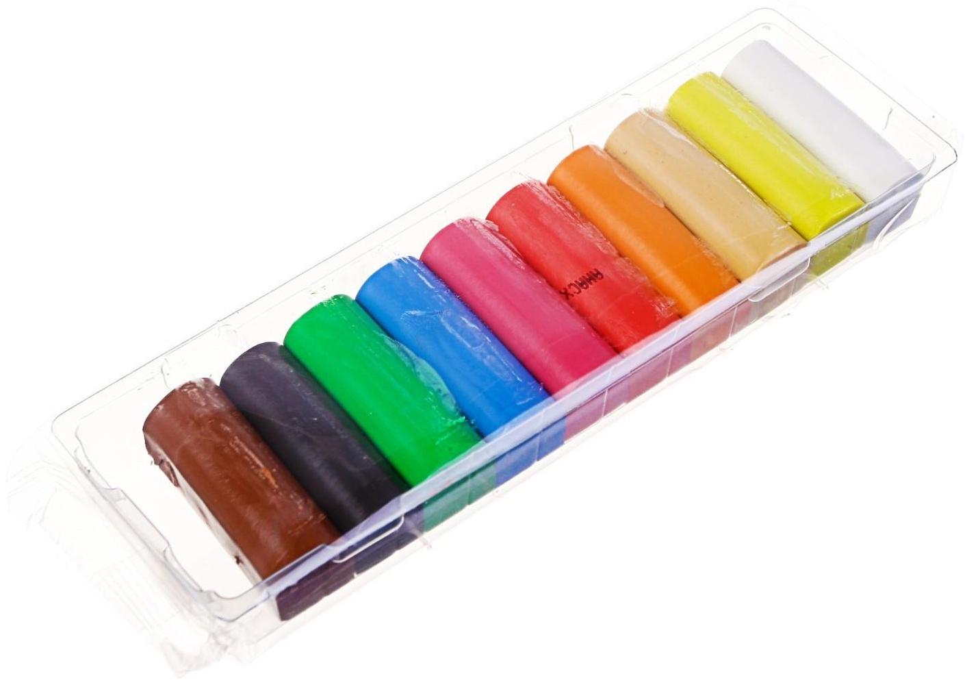 Пластилин бактерицидный, 10 цветов, Koh-I-Noor, европодвес