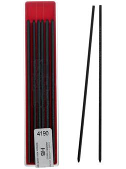 Грифели для цанговых карандашей 2.0 мм, Koh-I-Noor, 4190 HB, 12 штук, в футляре