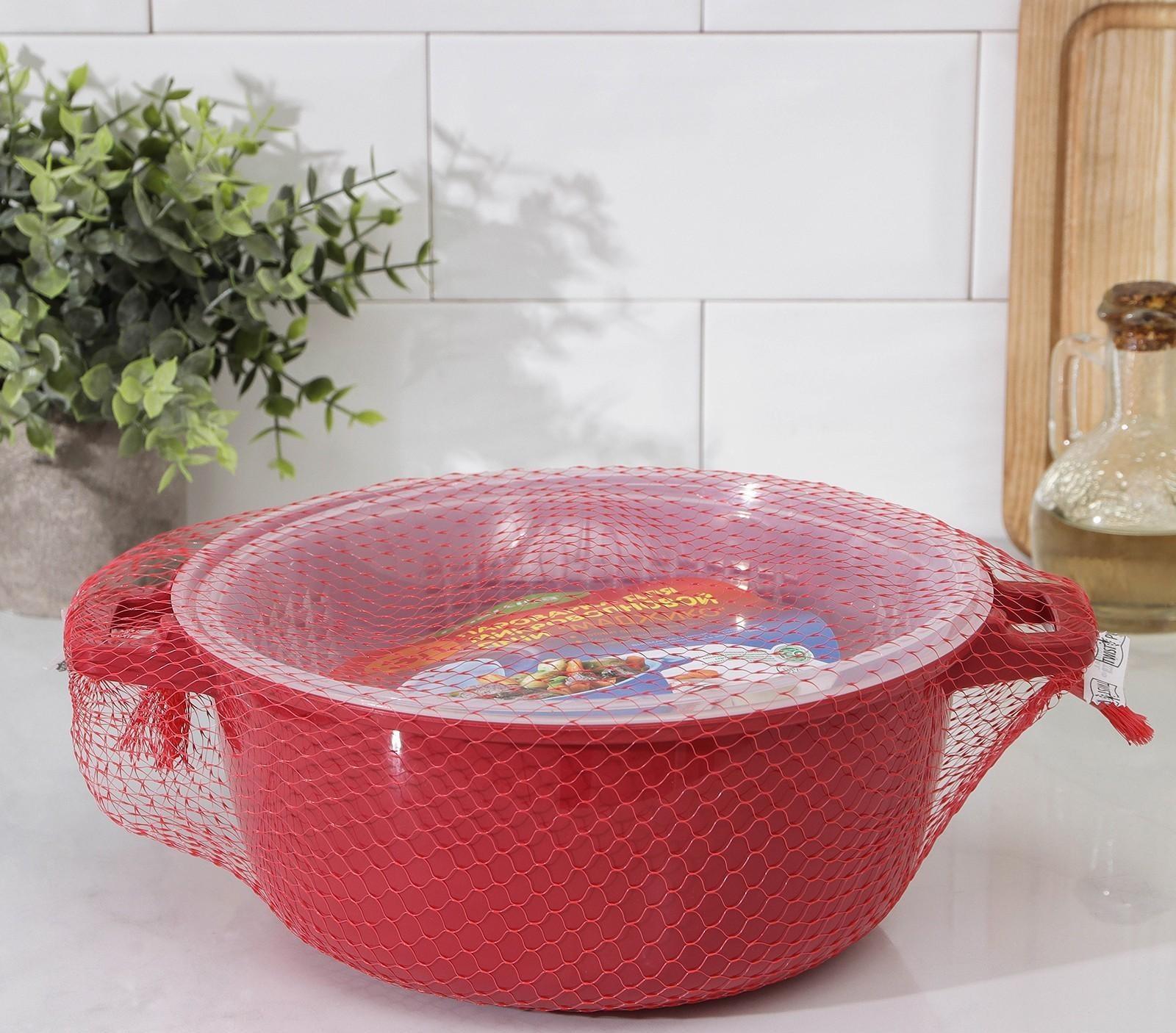 Пароварка для микроволновой печи «Маджико», 3 л, цвет МИКС