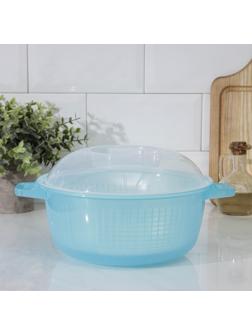 Пароварка для микроволновой печи «Маджико», 3 л, цвет МИКС