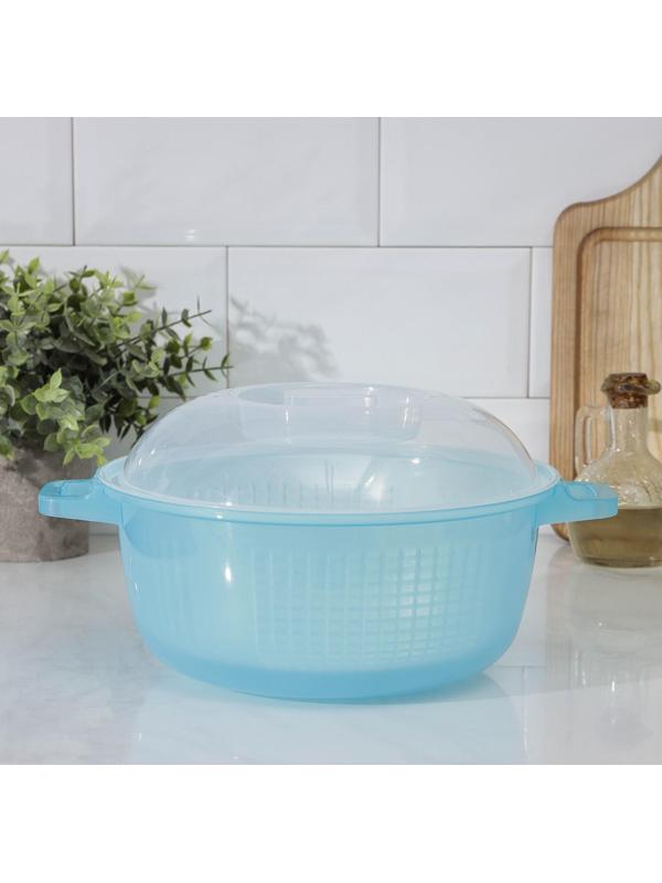 Пароварка для микроволновой печи «Маджико», 3 л, цвет МИКС