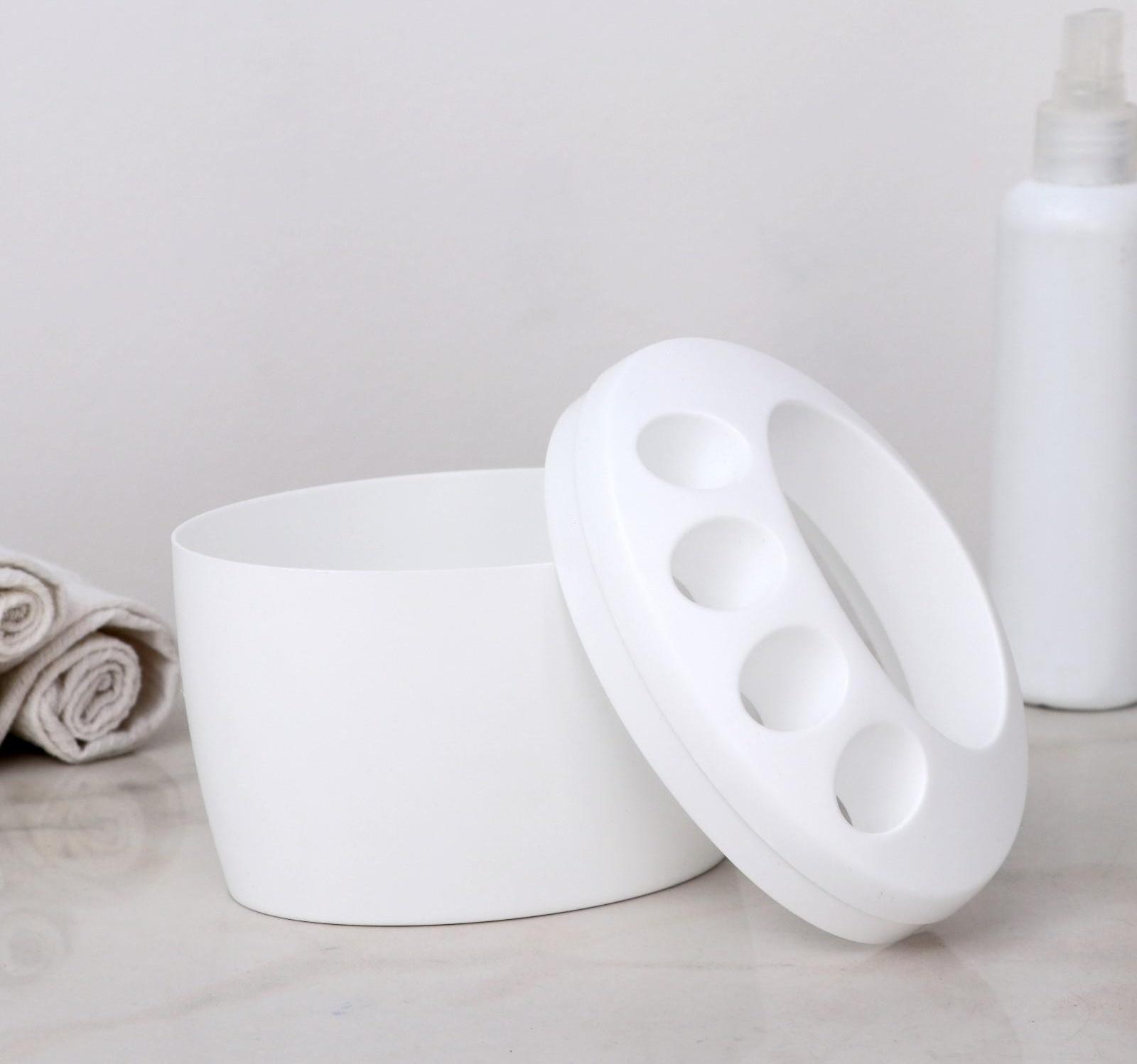 Подставка для зубных щёток «Камея», цвет МИКС