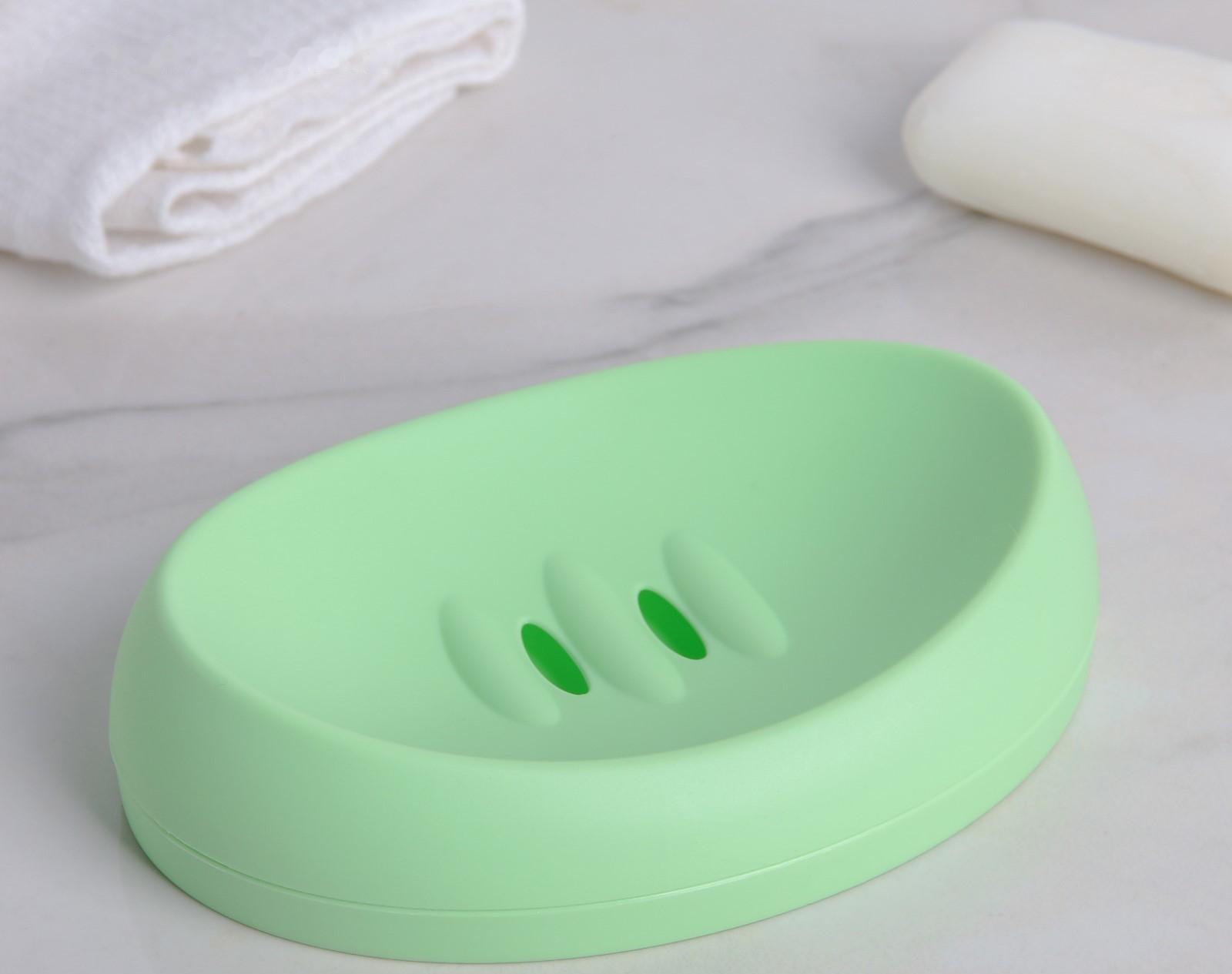 Мыльница «Камея», 14×10×3,5 см, цвет МИКС