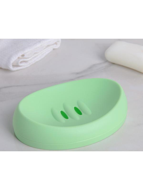 Мыльница «Камея», 14×10×3,5 см, цвет МИКС