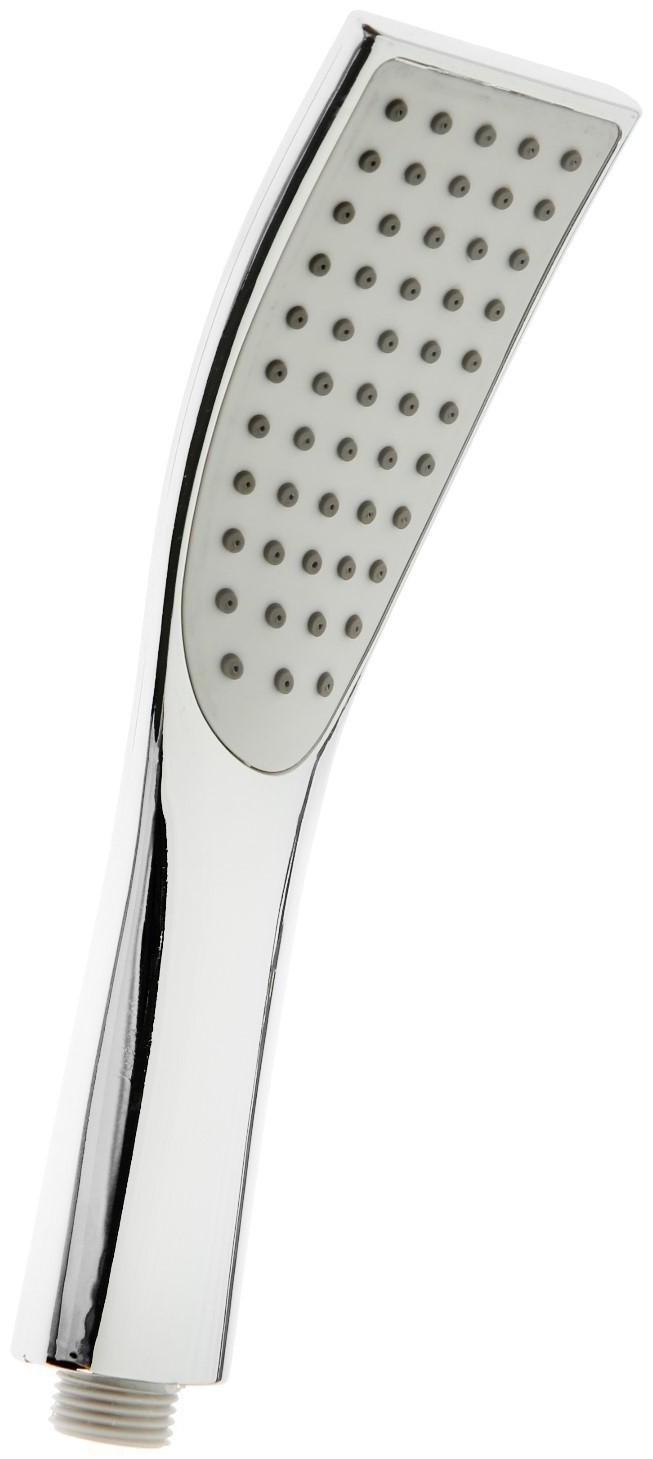 Душевая лейка Accoona G02, 1 режим, корпус пластик, цвет хром