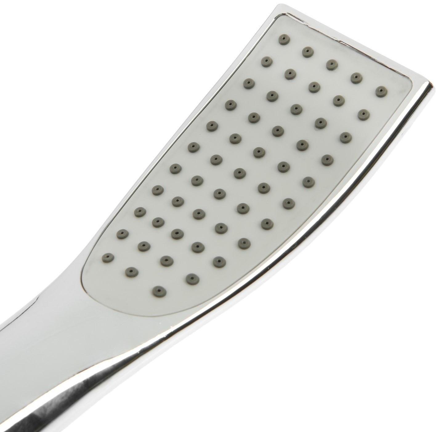 Душевая лейка Accoona G02, 1 режим, корпус пластик, цвет хром