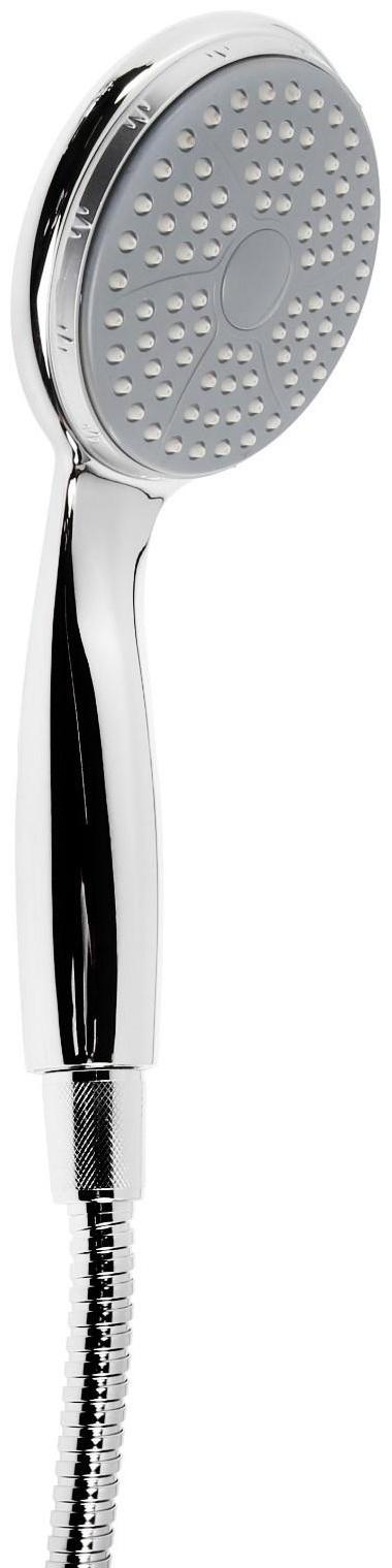 Смеситель для ванны Accoona A6275, двухрычажный, дивертор в корпусе, с душевым набором, хром