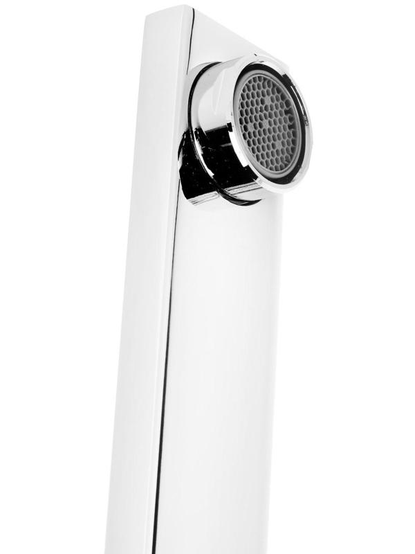 Смеситель для ванны Accoona A6275, двухрычажный, дивертор в корпусе, с душевым набором, хром