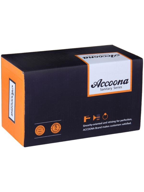 Смеситель для кухни Accoona A5440, однорычажный, с вытягивающейся лейкой, хром