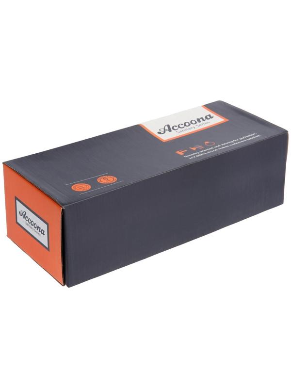 Смеситель для ванны Accoona A7175, двухрычажный, дивертор в корпусе, с душевым набором