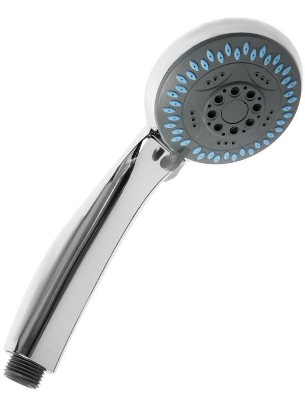 Душевая лейка Accoona А331, 3 режима, корпус пластик, цвет хром