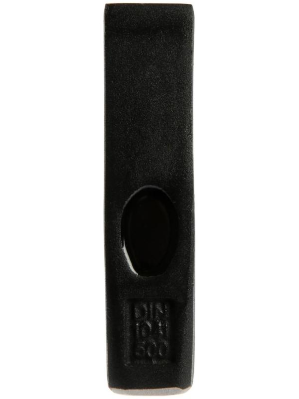 Молоток слесарный ТУНДРА, квадратный боек, фиберглассовая обрезиненная рукоятка, 500 г