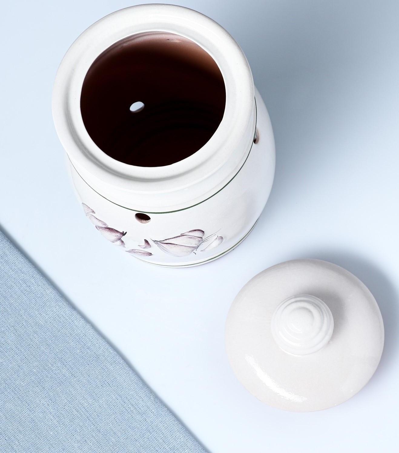 Банка для хранения чеснока 