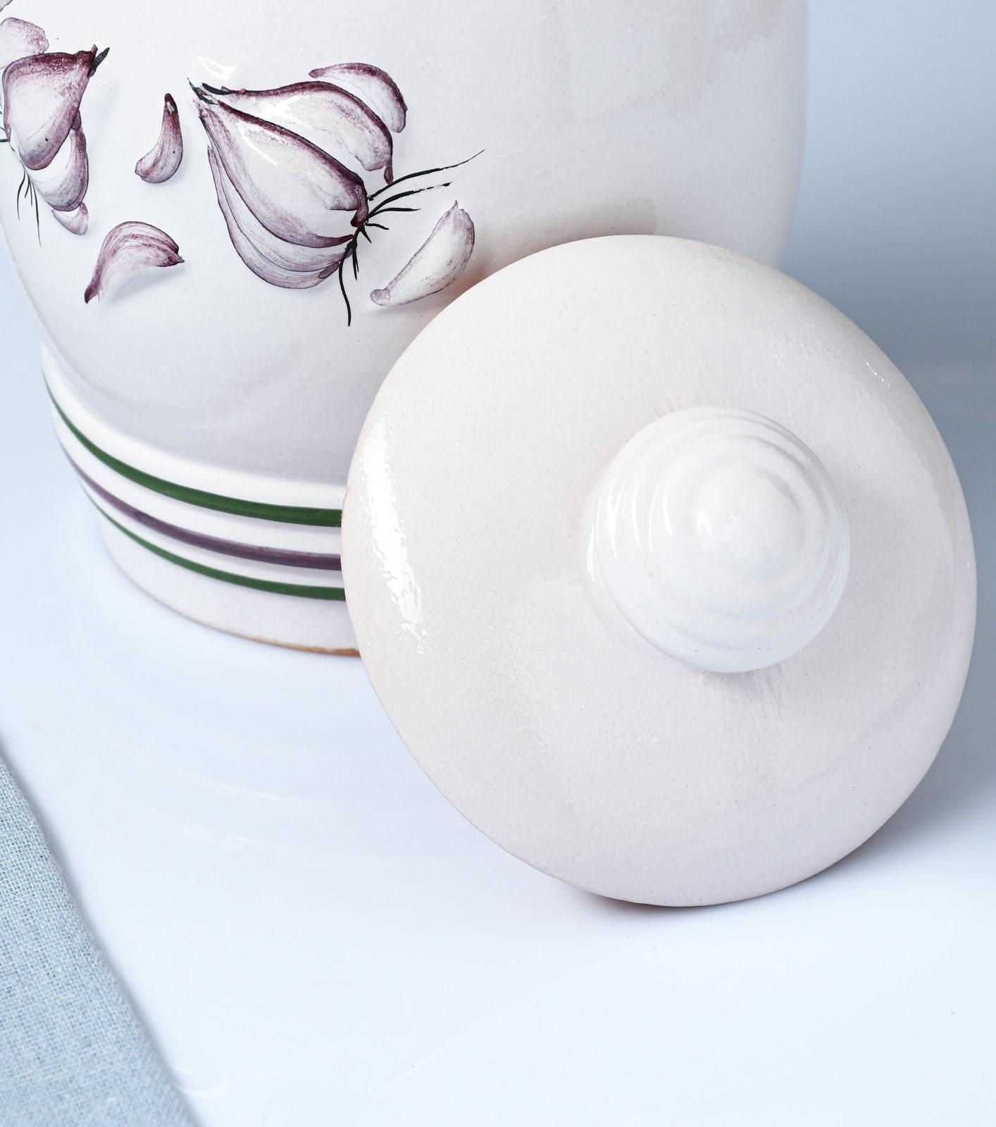 Банка для хранения чеснока 