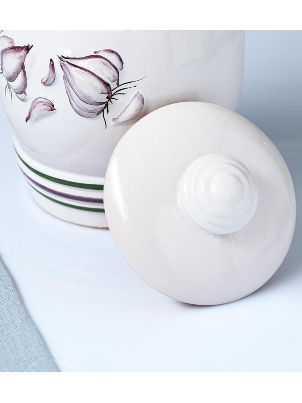 Банка для хранения чеснока 