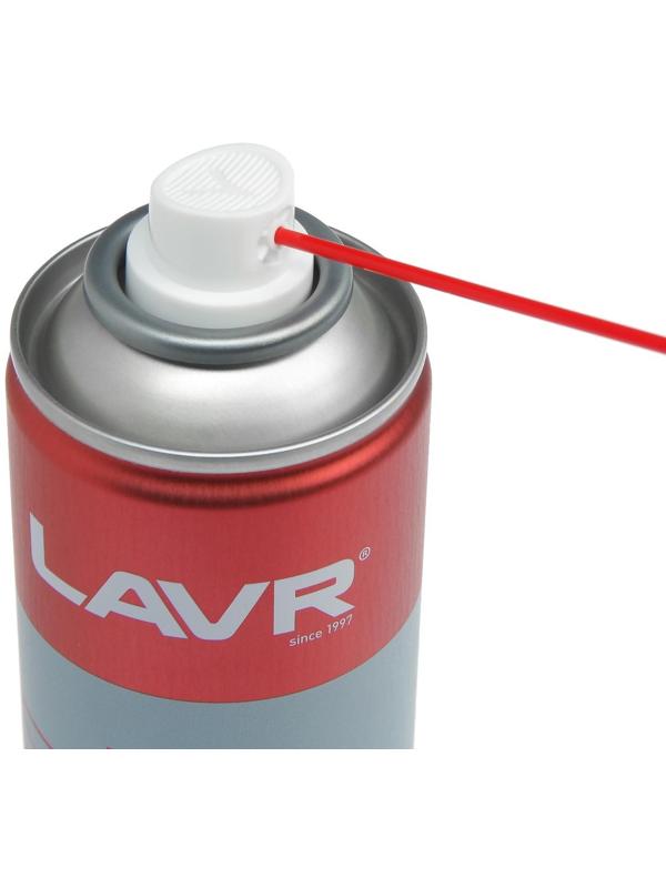 Очиститель карбюратора и дросселя LAVR, 400 мл, аэрозоль Ln1493