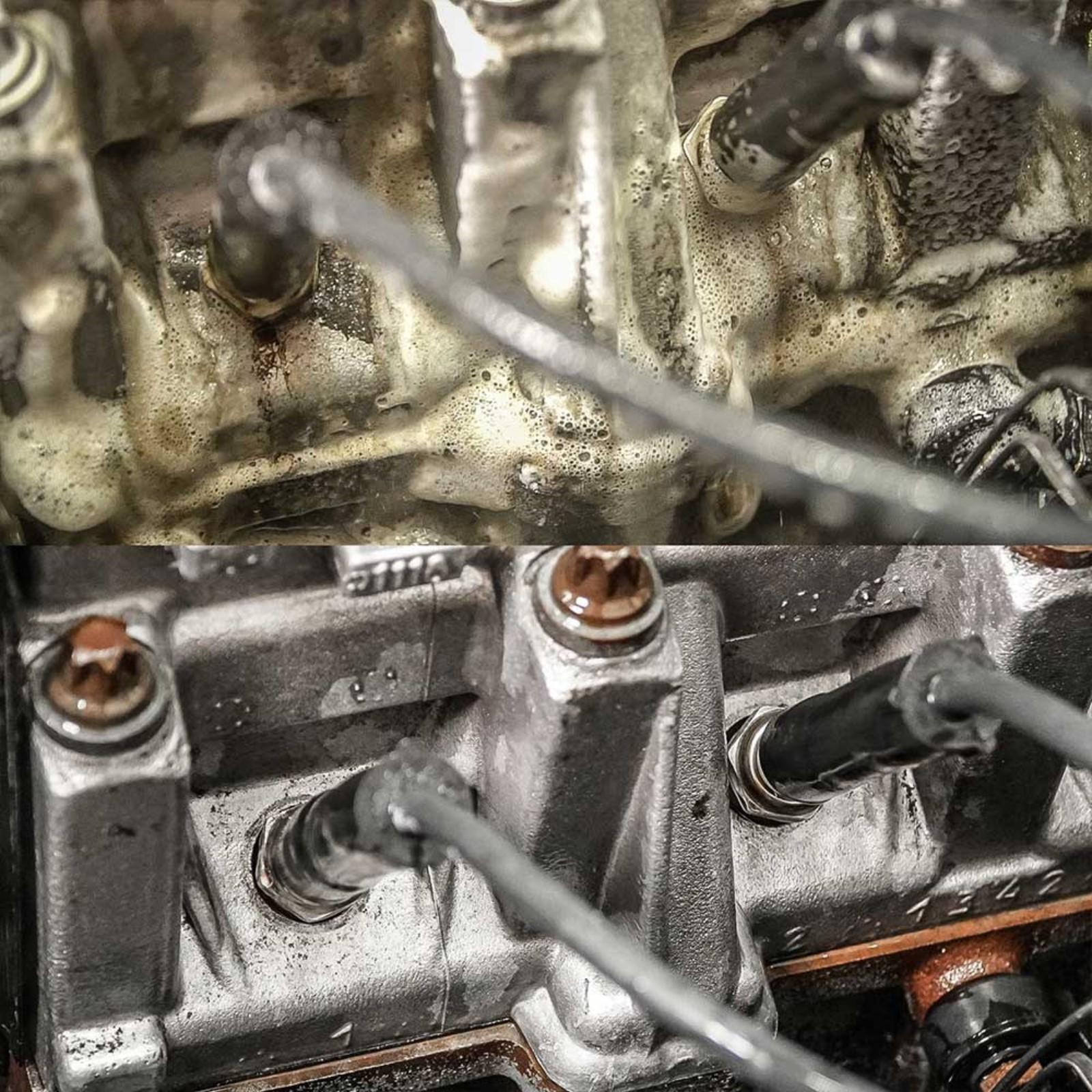 Очиститель двигателя LAVR пенный Foam, 480 мл, триггер, Ln1508