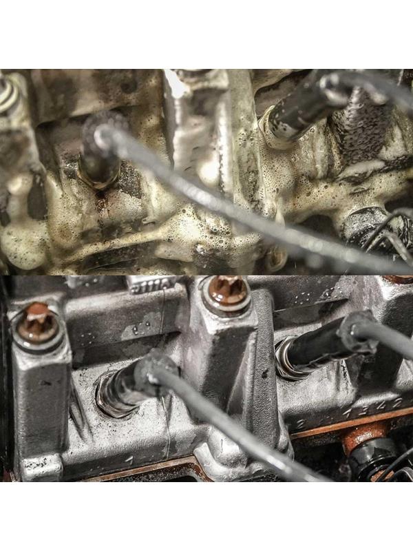 Очиститель двигателя LAVR пенный Foam, 480 мл, триггер, Ln1508