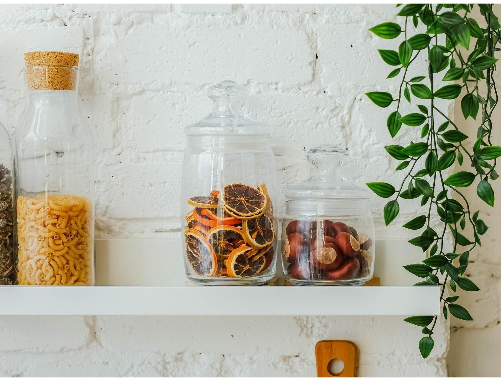 Набор банок для сыпучих продуктов Cesni, 1,1 л, 2 шт