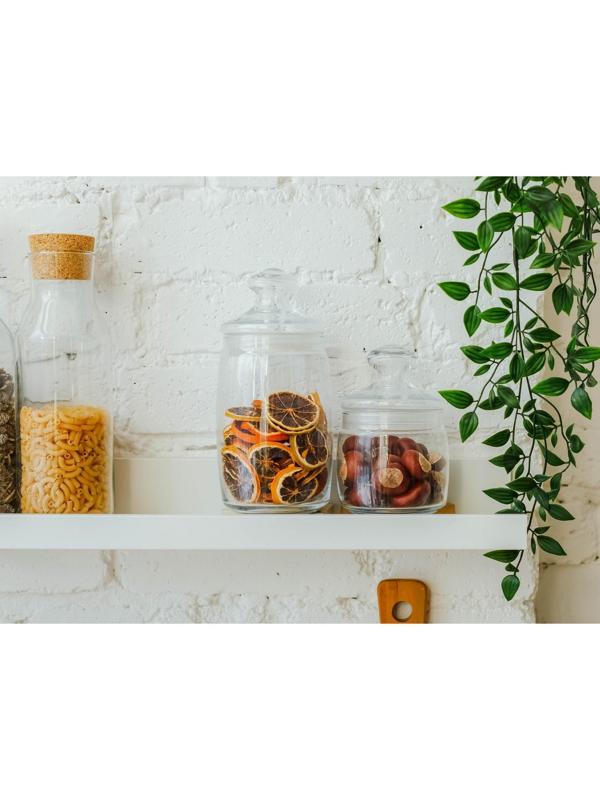 Набор банок для сыпучих продуктов Cesni, 1,1 л, 2 шт