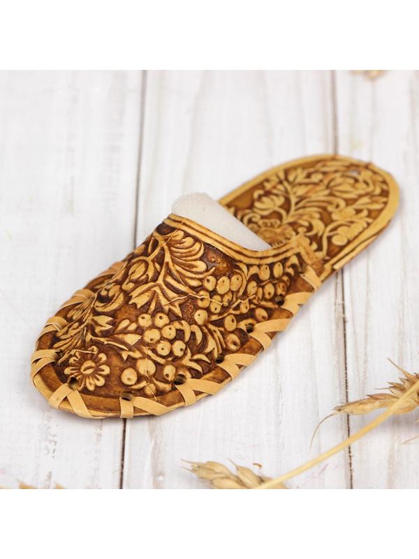 Игольница «Рябинка», 6×14 см, береста