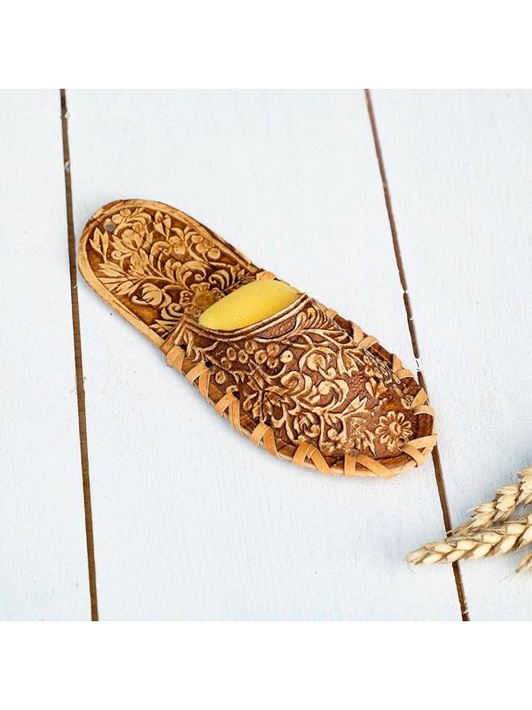 Игольница «Рябинка», 6×14 см, береста