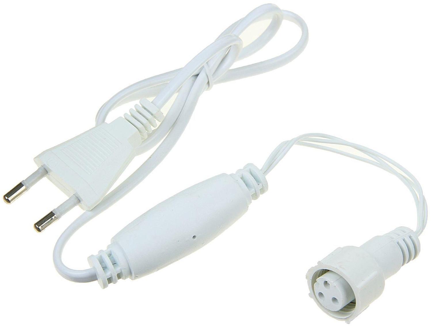 Гирлянда «Занавес» 2 × 3 м, IP44, УМС, тёмная нить, 760 LED, свечение синее, 220 В