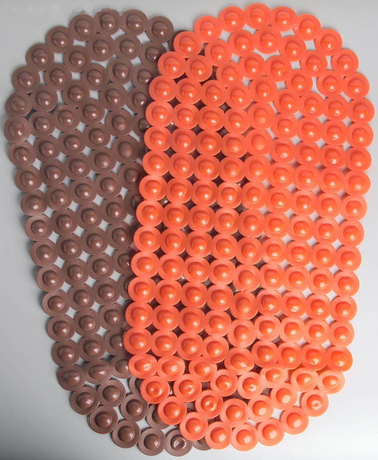 SPA-коврик для ванны на присосках Доляна «Шарики», 34×69 см, цвет МИКС