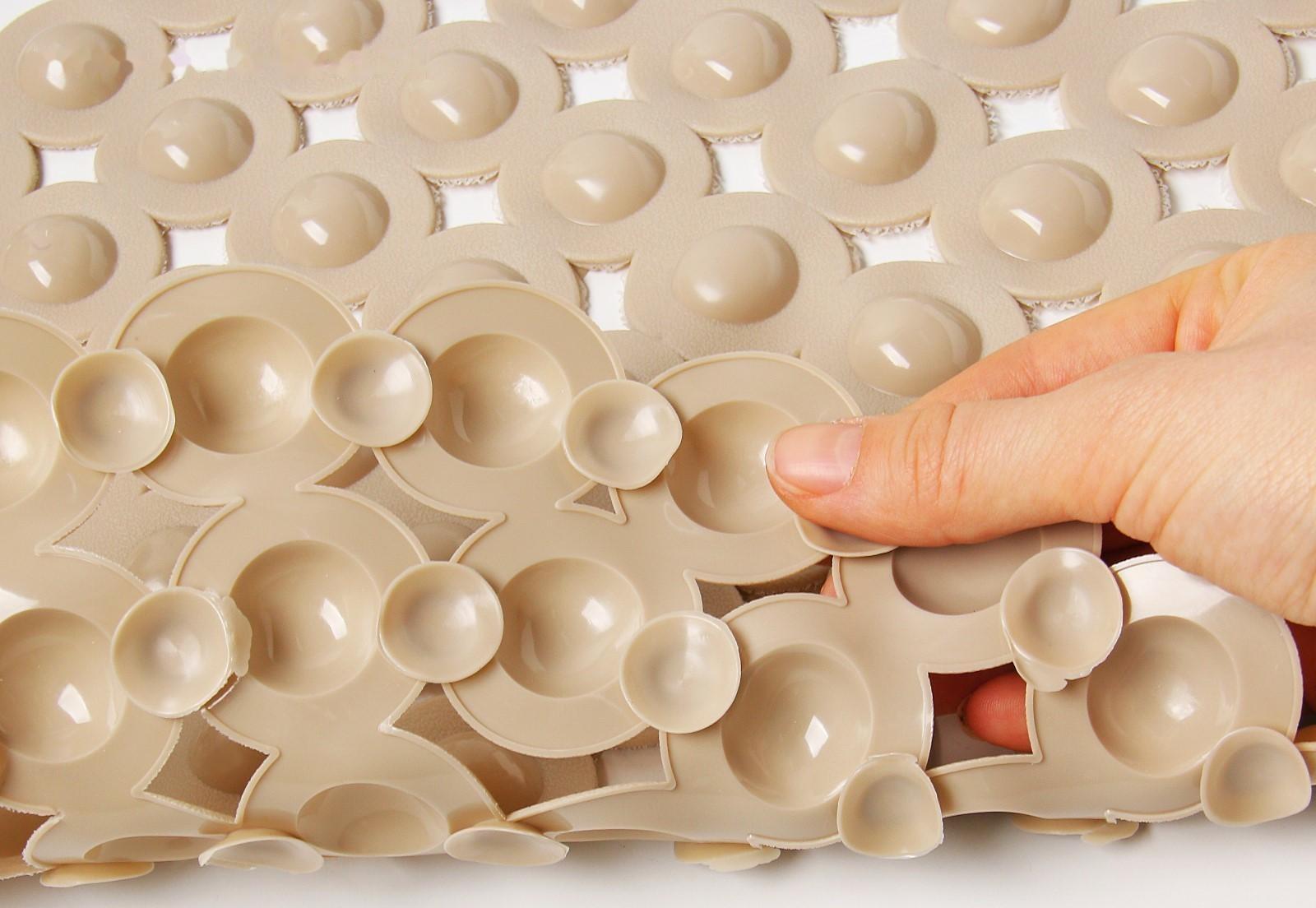 SPA-коврик для ванны на присосках Доляна «Шарики», 34×69 см, цвет МИКС