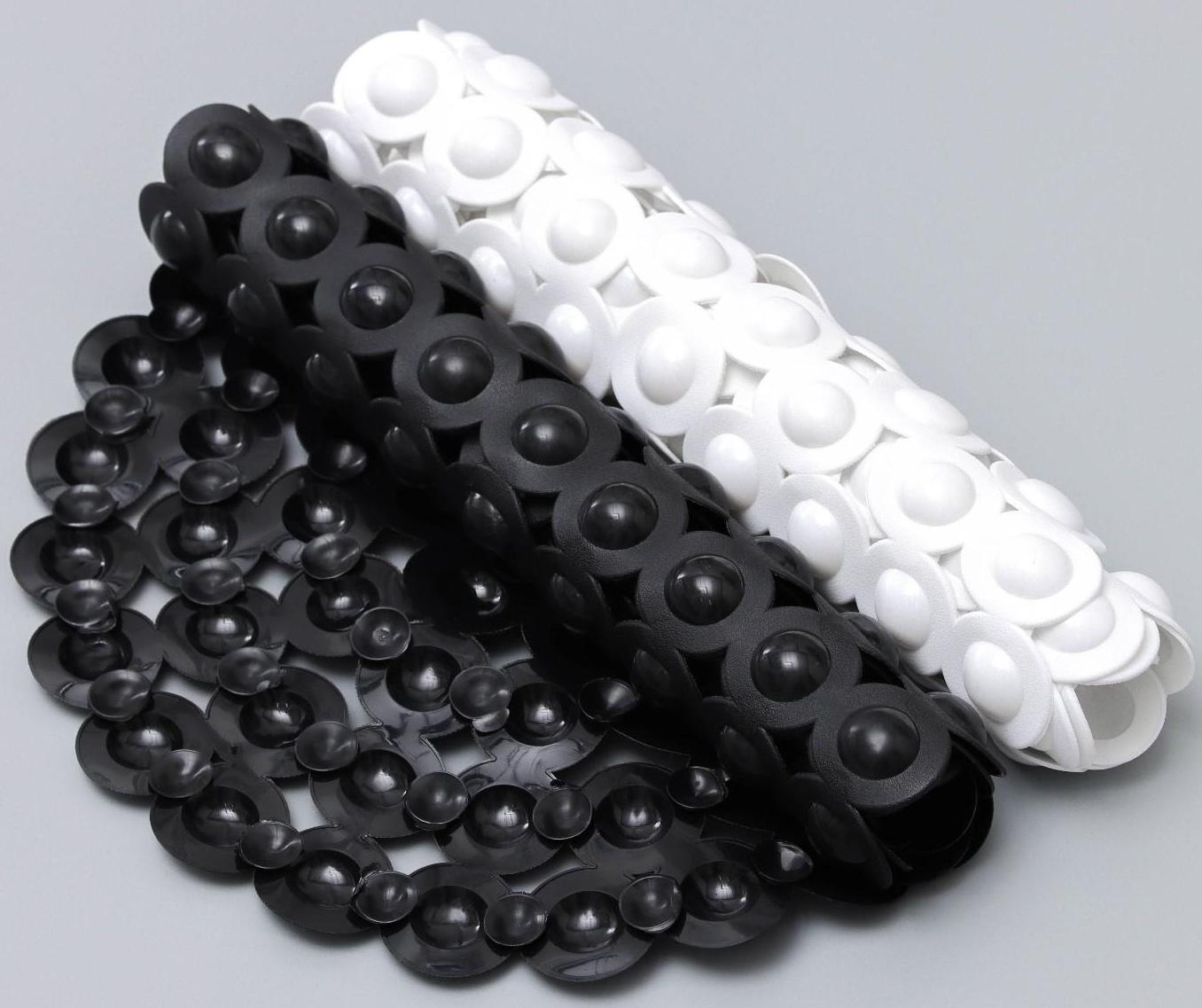 SPA-коврик для ванны на присосках Доляна «Шарики», 34×69 см, цвет МИКС