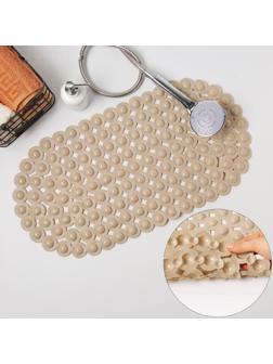 SPA-коврик для ванны на присосках Доляна «Шарики», 34×69 см, цвет МИКС