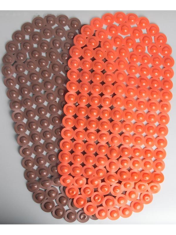 SPA-коврик для ванны на присосках Доляна «Шарики», 34×69 см, цвет МИКС