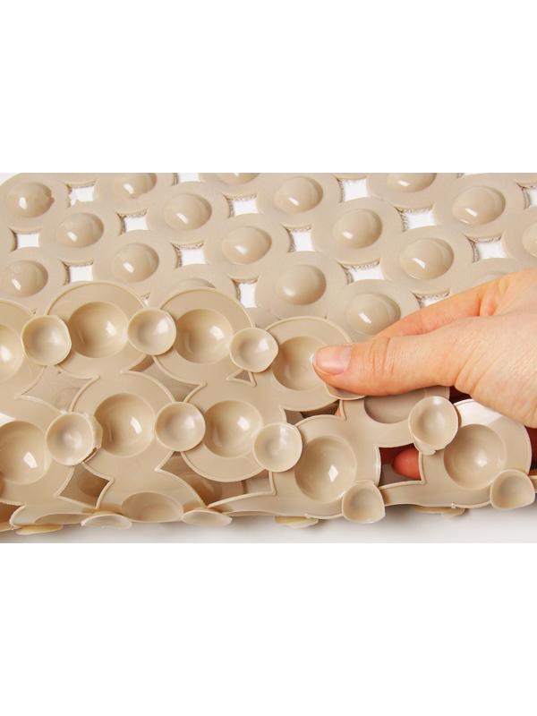 SPA-коврик для ванны на присосках Доляна «Шарики», 34×69 см, цвет МИКС