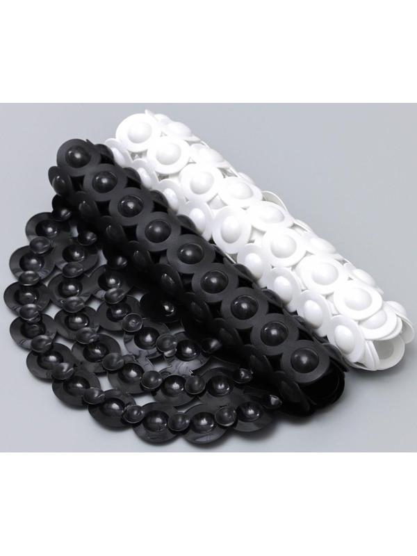 SPA-коврик для ванны на присосках Доляна «Шарики», 34×69 см, цвет МИКС