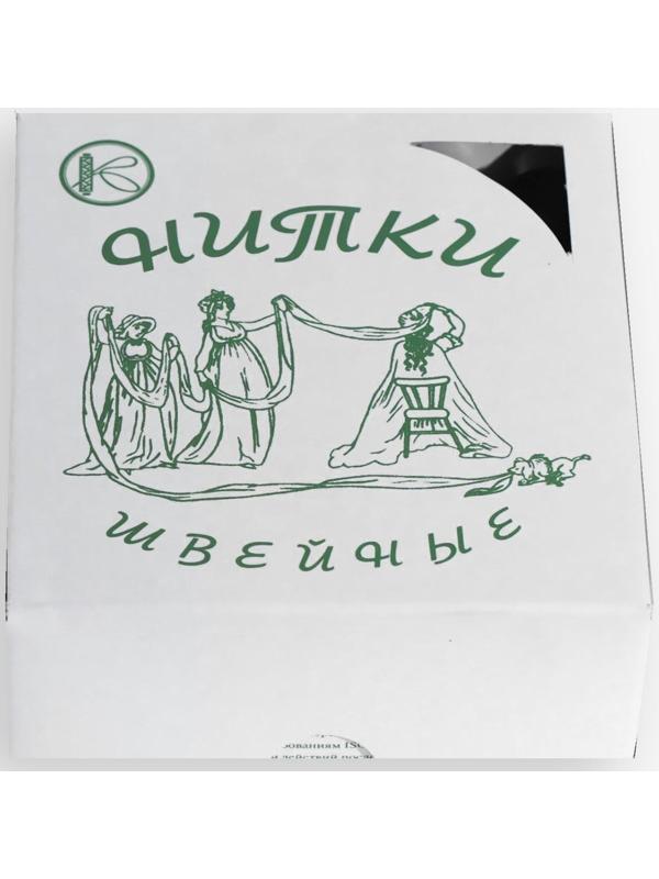 Нитки 35ЛЛ, 200 м, цвет чёрный №6818