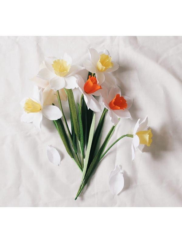 Бумага для упаковок и поделок, гофрированная, фисташковая, зеленая, однотонная, двусторонняя, рулон 1 шт., 0,5 х 2,5 м