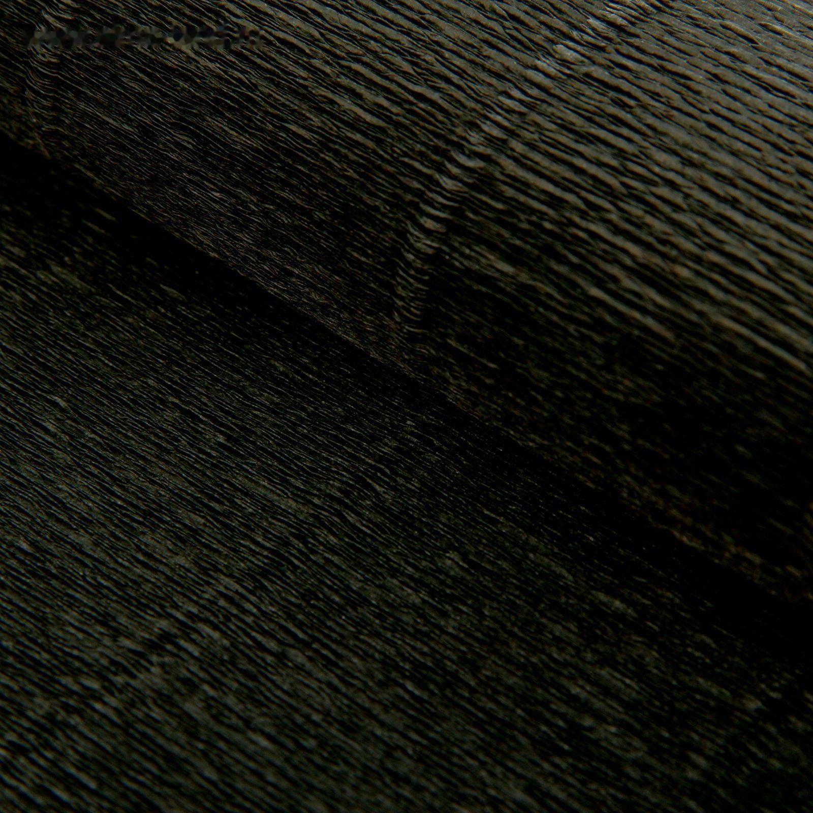 Бумага для упаковок и поделок, гофрированная, черная, однотонная, двусторонняя, рулон 1 шт., 0,5 х 2,5 м