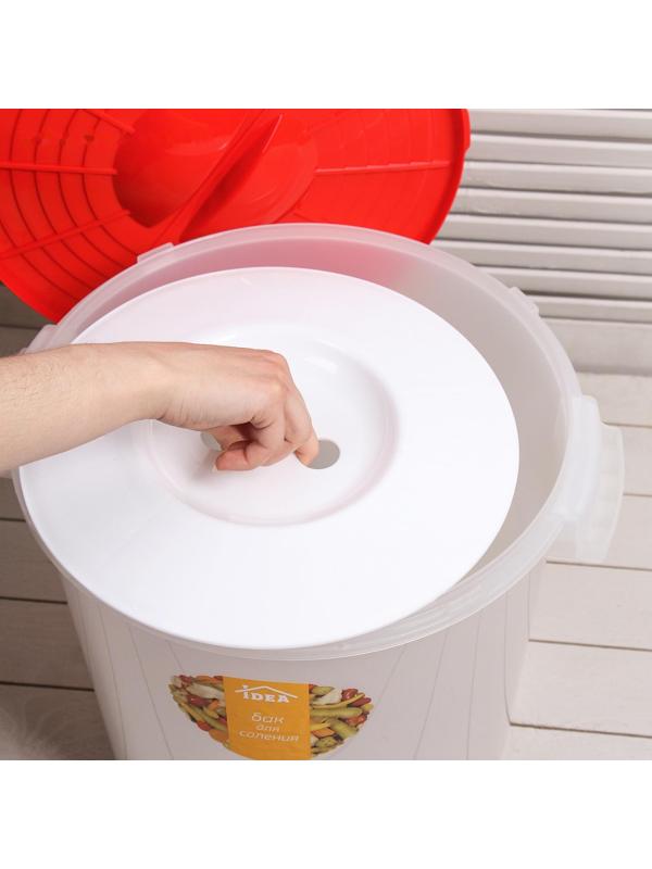 Бак пищевой «Для солений», 25 л, с гнётом