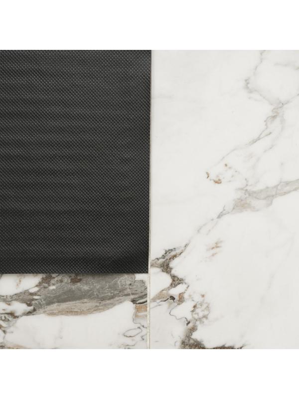 Коврик придверный влаговпитывающий, ребристый, «Стандарт», 50×80 см, цвет коричневый