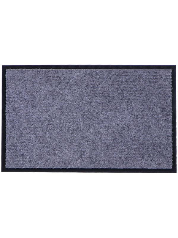 Коврик придверный влаговпитывающий, ребристый, «Стандарт», 50×80 см, цвет серый