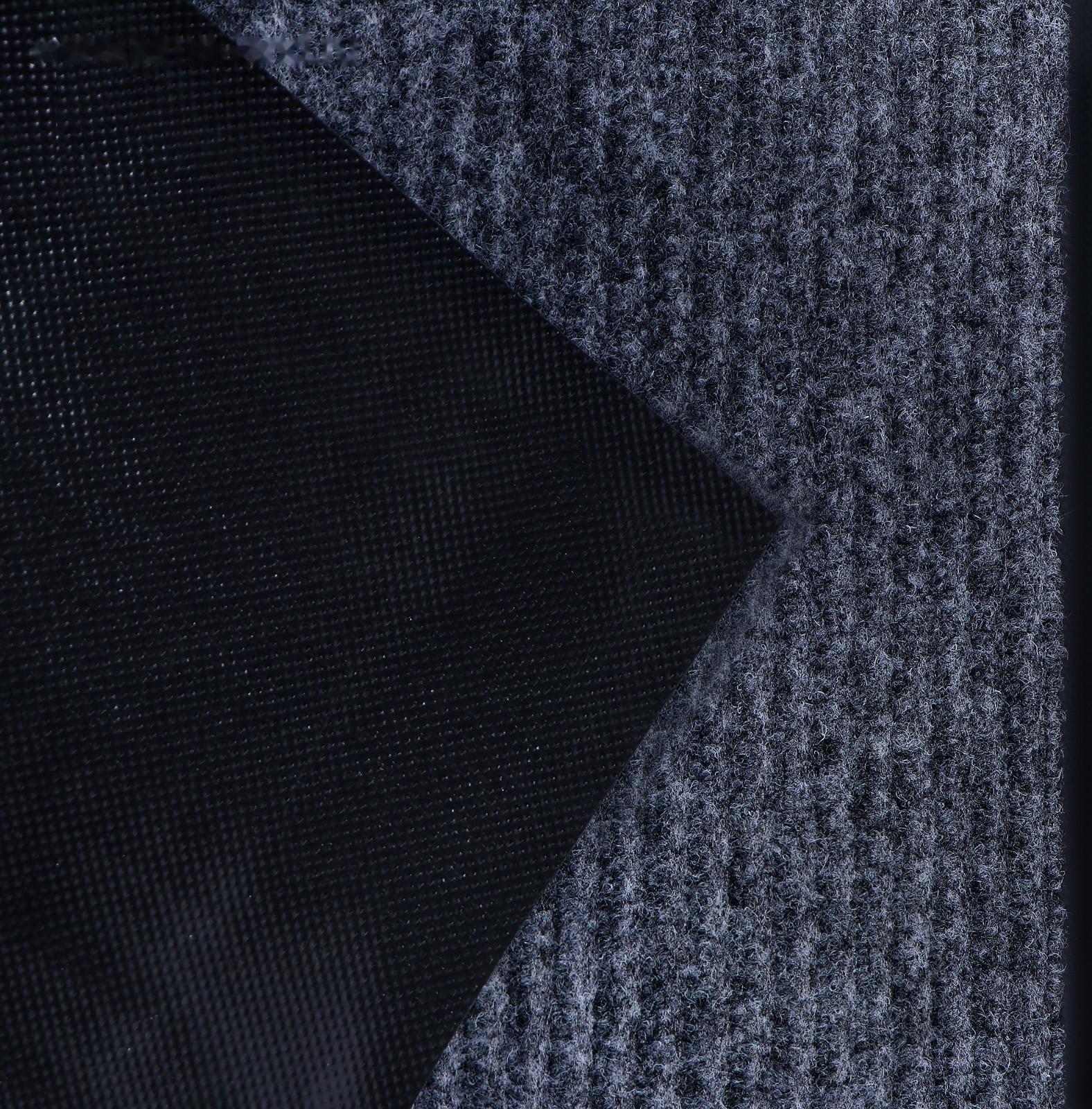 Коврик придверный влаговпитывающий, ребристый, «Стандарт», 60×90 см, цвет серый