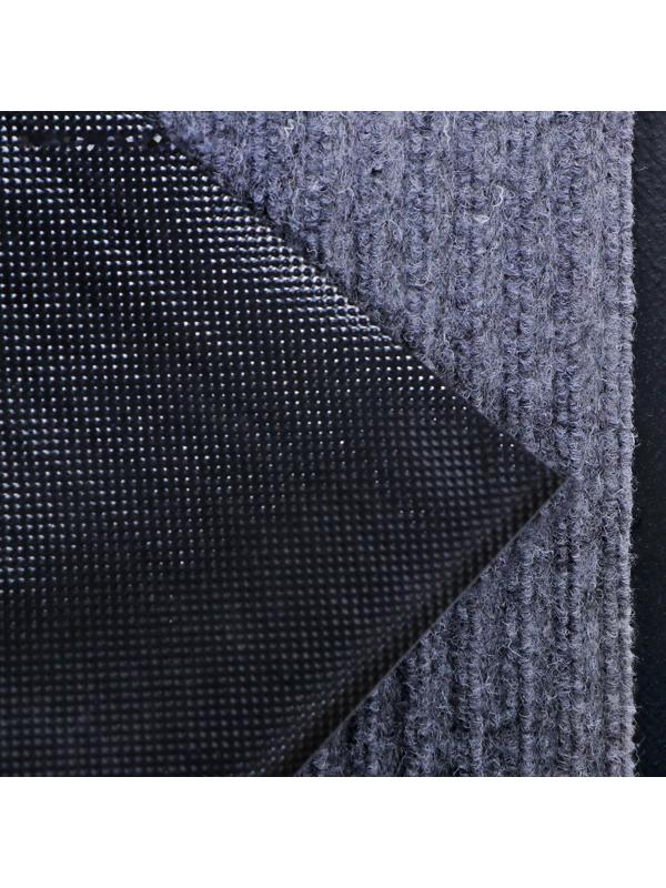 Коврик придверный влаговпитывающий, ребристый, «Стандарт», 40×60 см, цвет серый