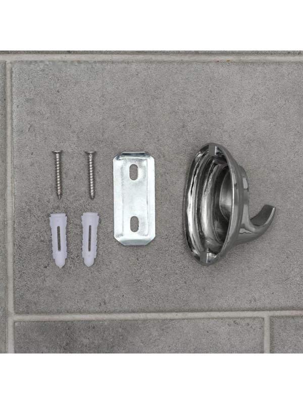 Крючок настенный Accoona A11101, цвет хром