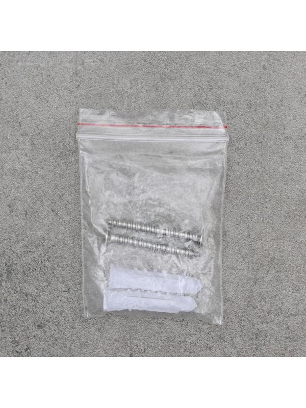 Крючок настенный, двойной Accoona A11001-2, цвет хром