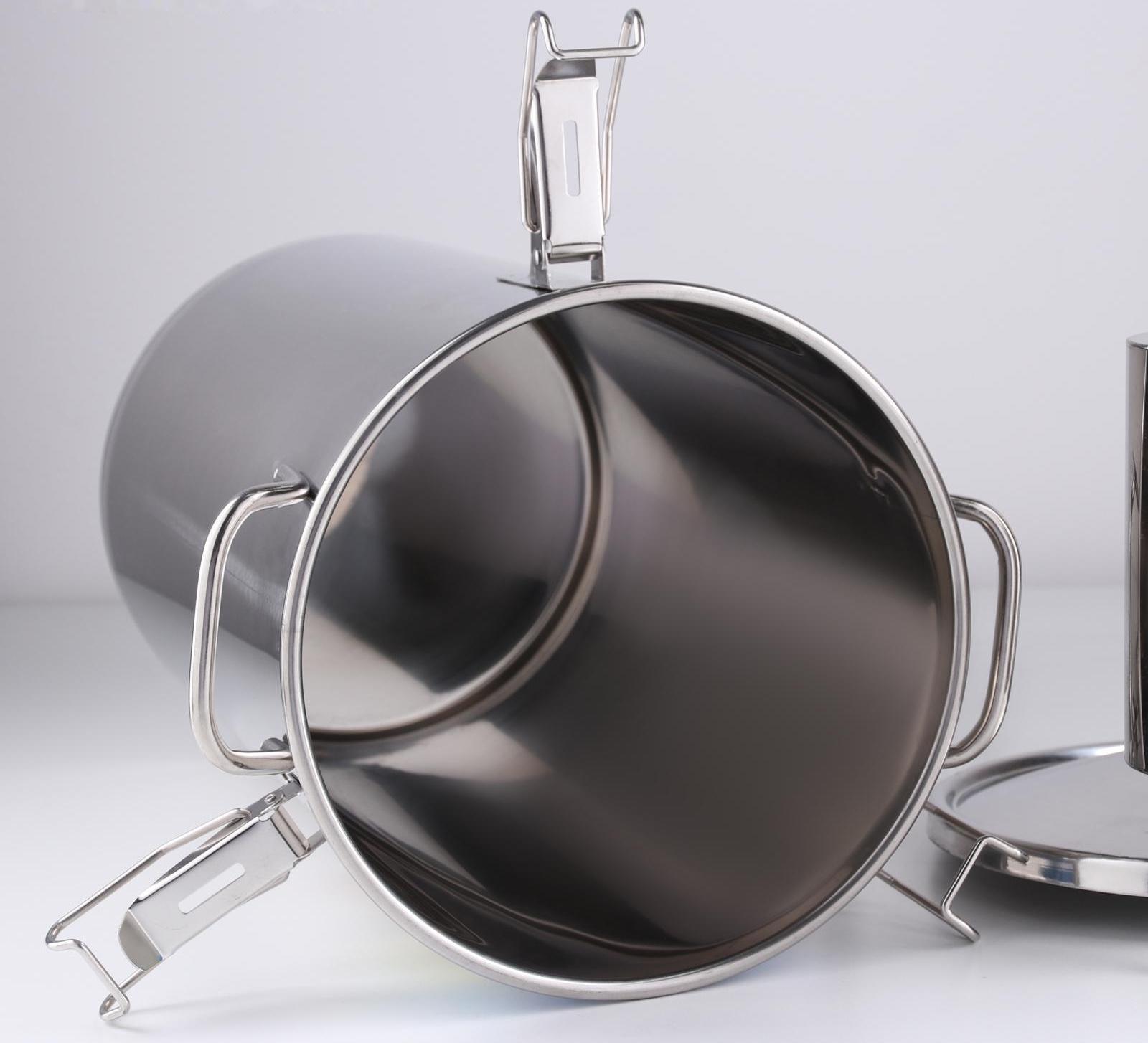 Самогонный аппарат «Первач Элит», 20Т, 20 л, термометр, клапан избыточного давления, слив отходов, охлаждение