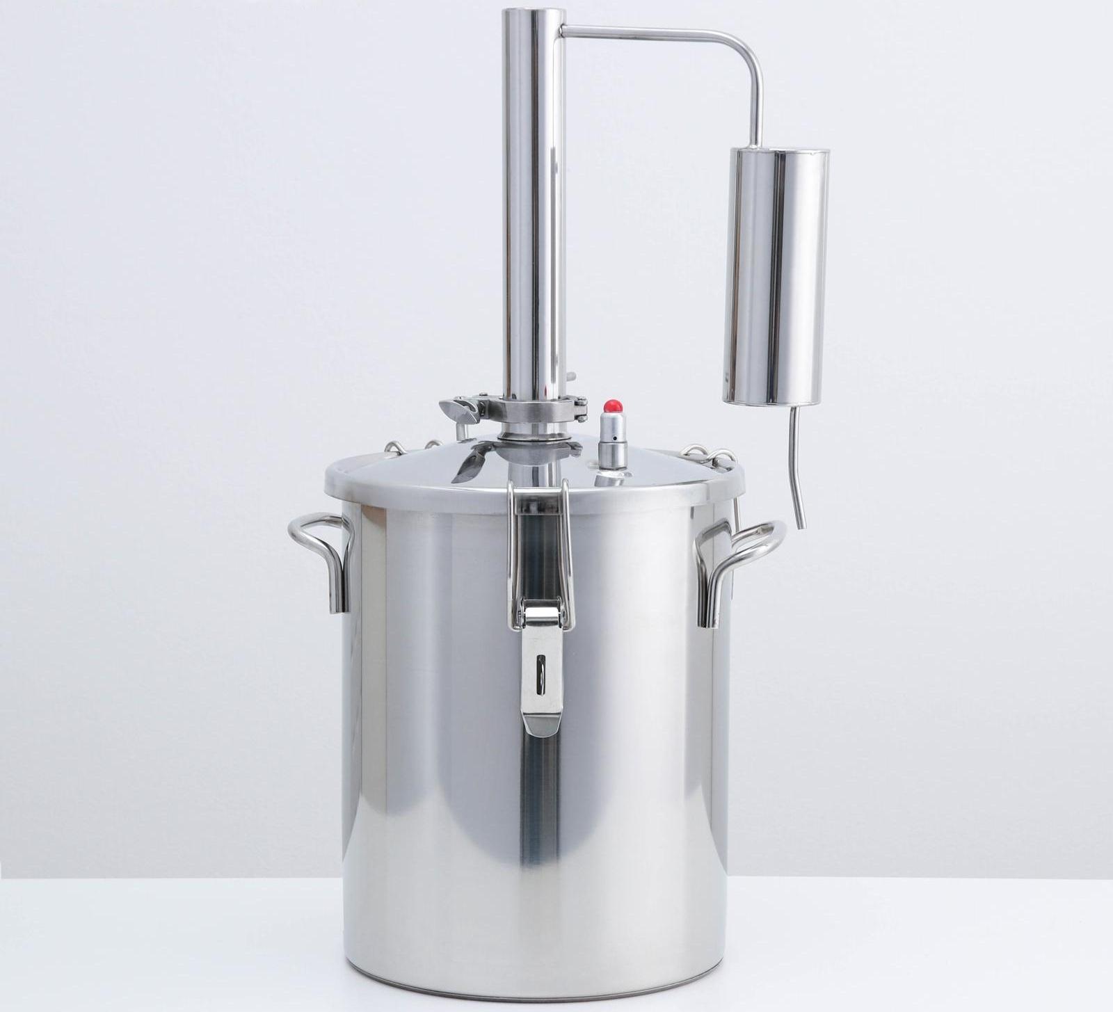 Самогонный аппарат «Элит», 14 л, термометр, клапан избыточного давления