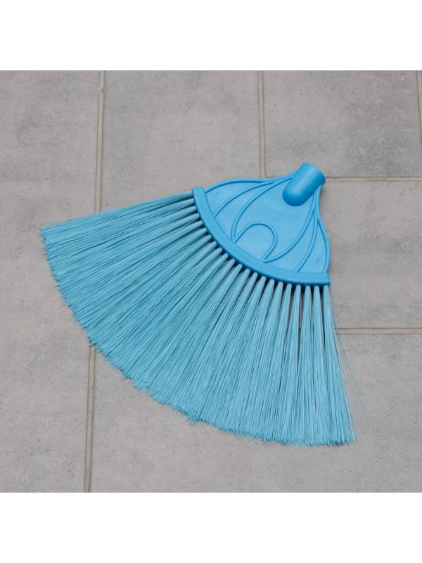 Метла веерная без черенка, цвет МИКС