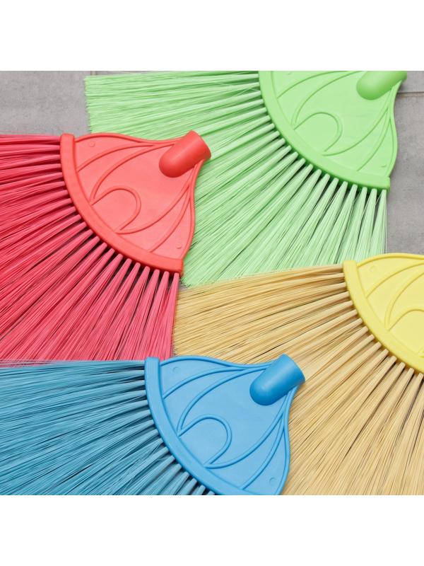 Метла веерная без черенка, цвет МИКС