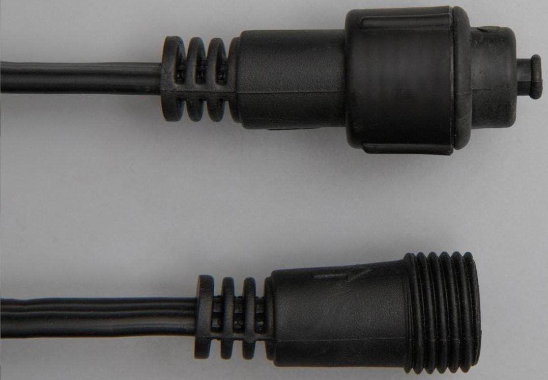 Гирлянда «Занавес» 2 × 6 м, IP44, УМС, тёмная нить, 1440 LED, свечение мульти, 220 В