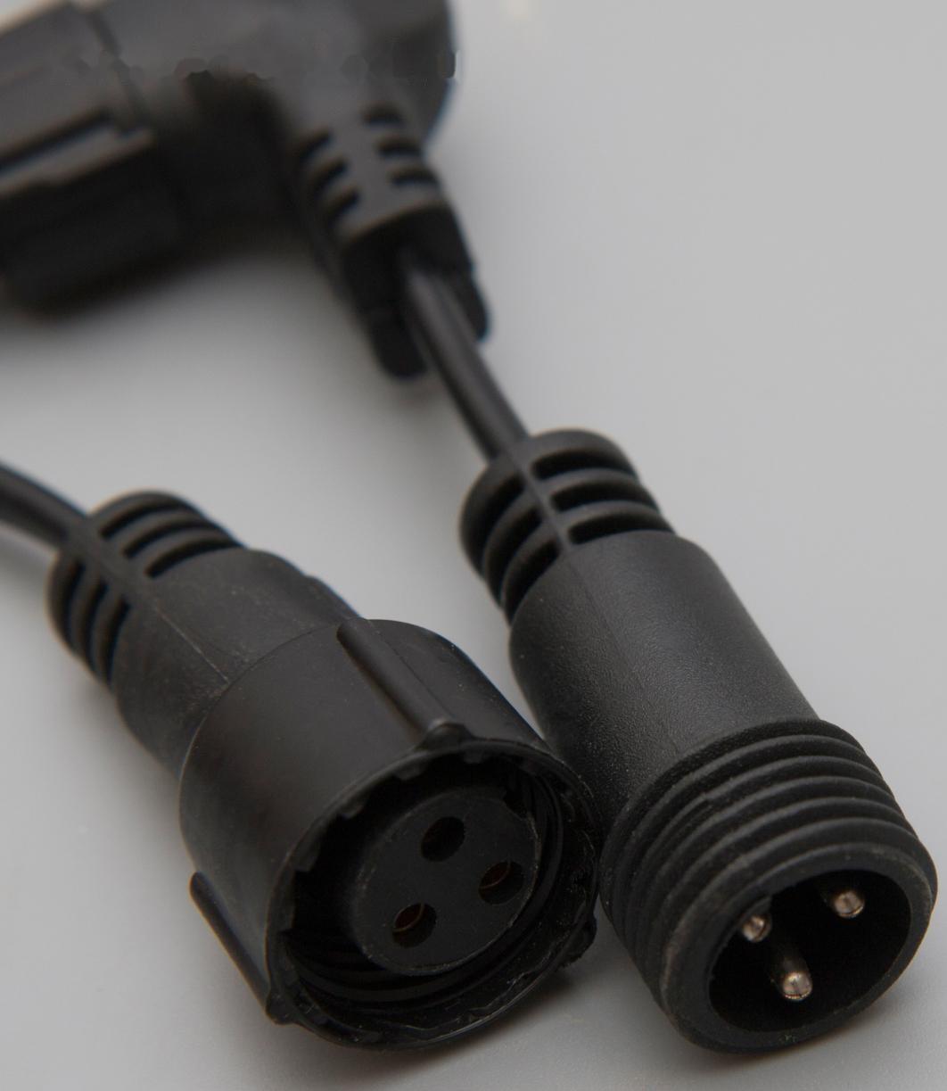 Гирлянда «Занавес» 2 × 6 м, IP44, УМС, тёмная нить, 1440 LED, свечение синее, 220 В